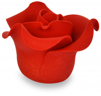 Dekor-Rosen, rot, aus lebensmitteltauglichem Material, nicht essbar, 40mm, 36 Stück