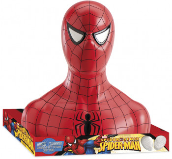 Spiderman Spardose mit Drehverschluss, Kunststoff, im Display