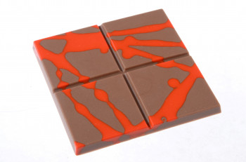 Lebensmittelfarbe auf Kakaobutterbasis, orange, für Schokoladenflächen, 150g, 1 Stück