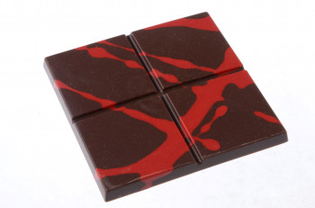 Lebensmittelfarbe auf Kakaobutterbasis, rot, für Schokoladenflächen, 150g, 1 Stück