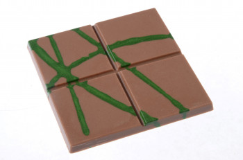 Lebensmittelfarbe auf Kakaobutterbasis, grün, für Schokoladenflächen, 150g, 1 Stück