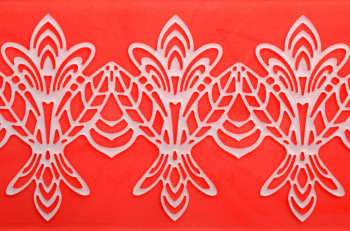 Sweet Lace Express Silikonform Gargoyle für essbare Spitze, 40x9,5cm, 1 Stück,