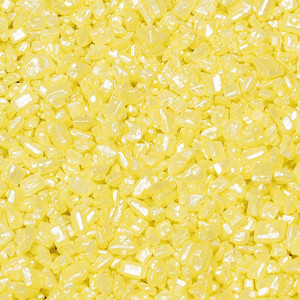 Zuckerkristalle, gelb, 500g, 1 Box
