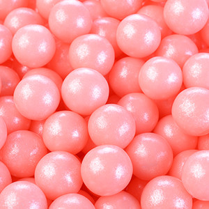 Zucker-Perlen, rosa, glutenfrei, 9mm, 1kg