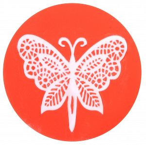Sweet Lace Express Silikonform Schmetterling für essbare Spitze, 8cm, 1 Stück