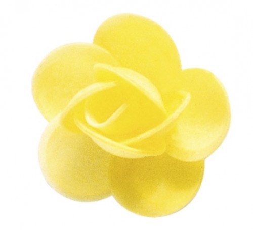 Waffel-Blumen, gelb