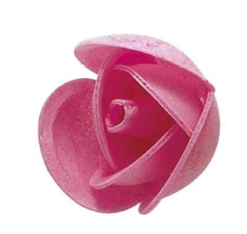 Waffel-Rosenknospe, rosa, 30mm, 200 Stück